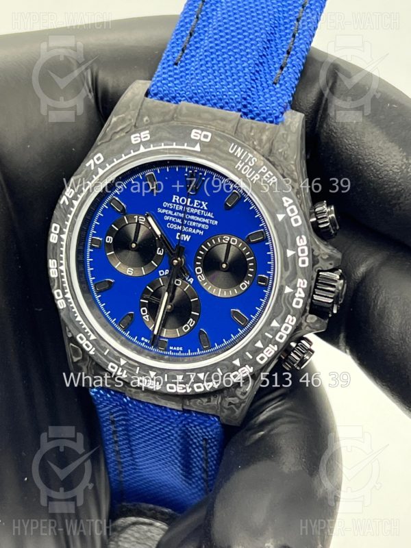 Фото 4 - Rolex Cosmograph Daytona Carbon DIW Miami Blue