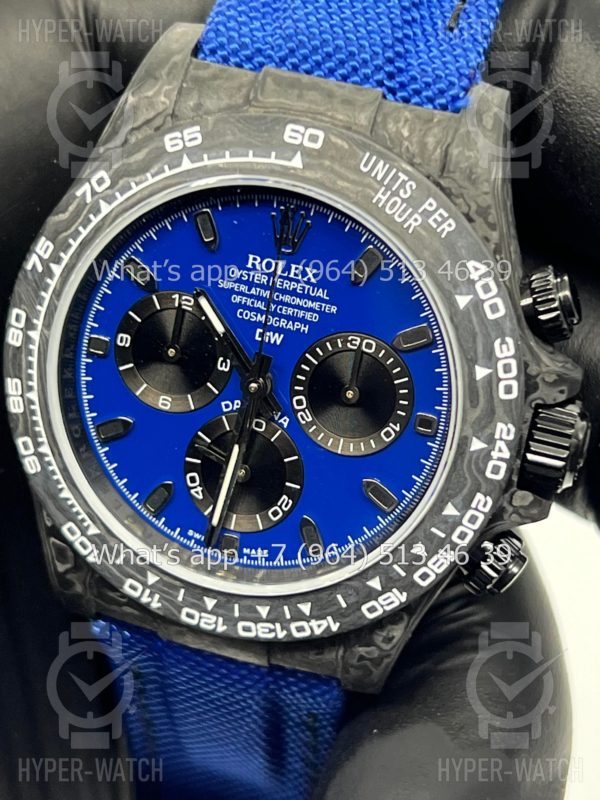 Фото 5 - Rolex Cosmograph Daytona Carbon DIW Miami Blue