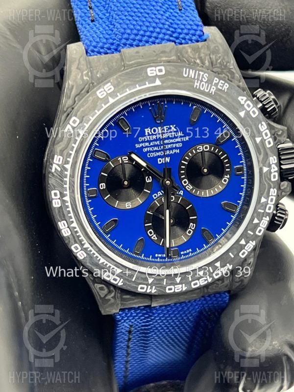 Фото 7 - Rolex Cosmograph Daytona Carbon DIW Miami Blue