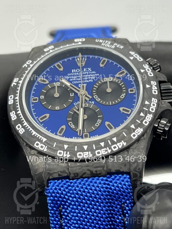 Фото 9 - Rolex Cosmograph Daytona Carbon DIW Miami Blue