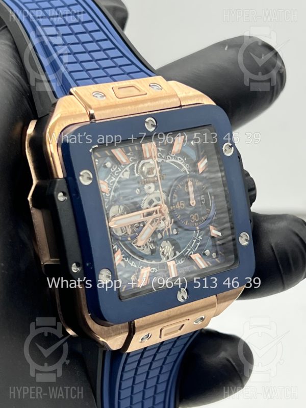 Фото 7 - Hublot Square Bang Unico 42mm 821.OL.5180.RX