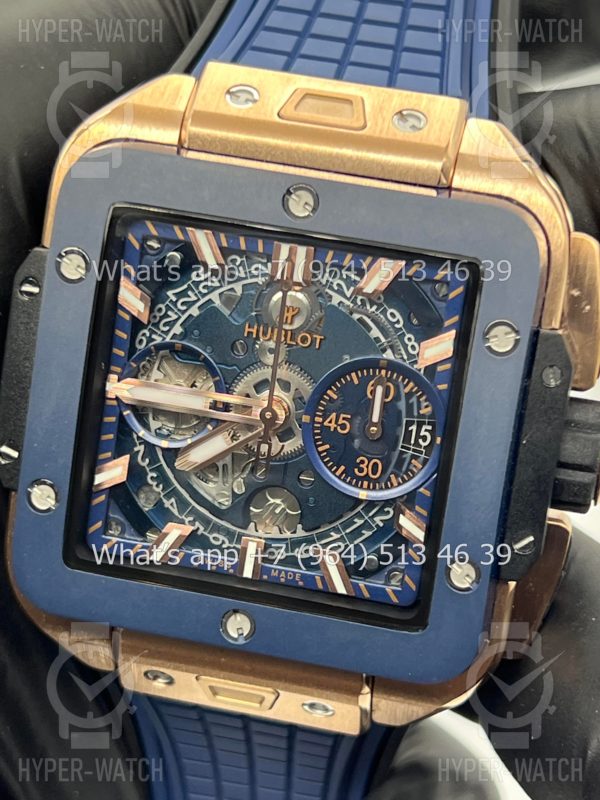 Фото 11 - Hublot Square Bang Unico 42mm 821.OL.5180.RX