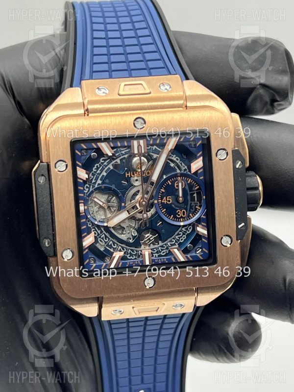 Фото 5 - Hublot Square Bang Unico 42mm 821.OX.5180.RX