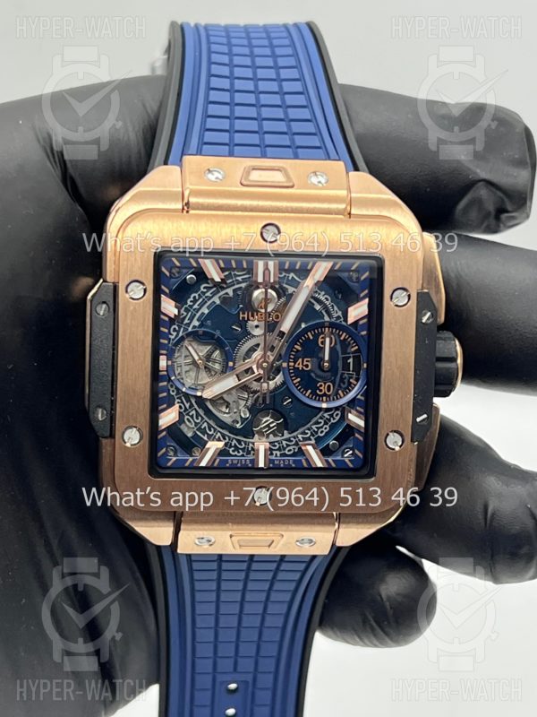 Фото 7 - Hublot Square Bang Unico 42mm 821.OX.5180.RX