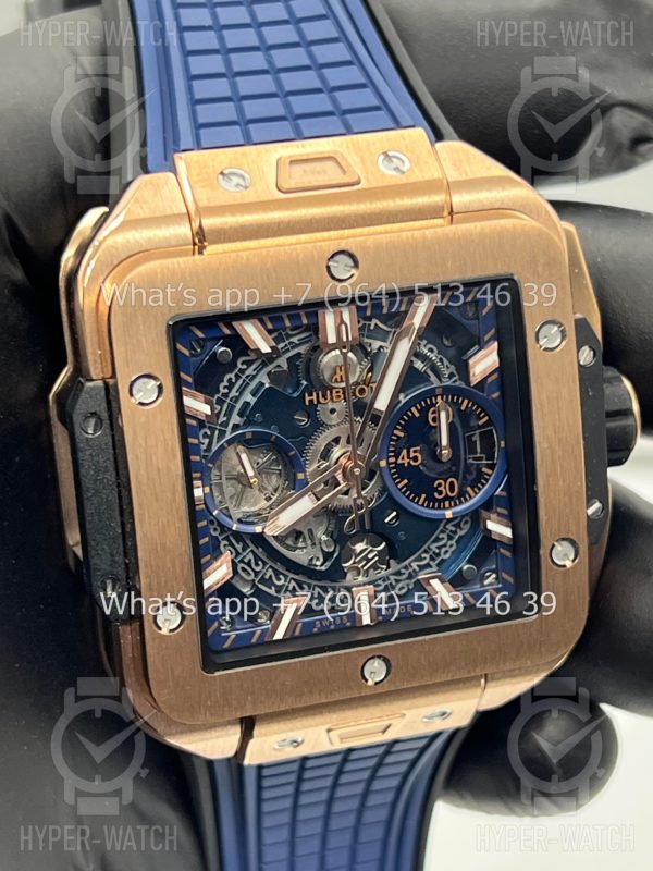 Фото 8 - Hublot Square Bang Unico 42mm 821.OX.5180.RX