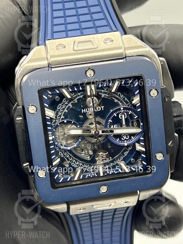 Фото 5 - Hublot Square Bang Unico 42mm 821.NL.5170.RX