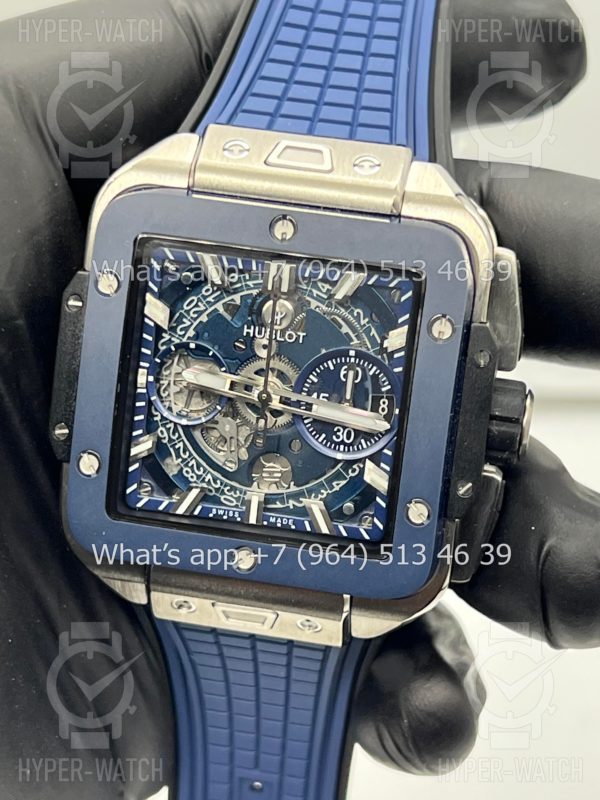 Фото 9 - Hublot Square Bang Unico 42mm 821.NL.5170.RX