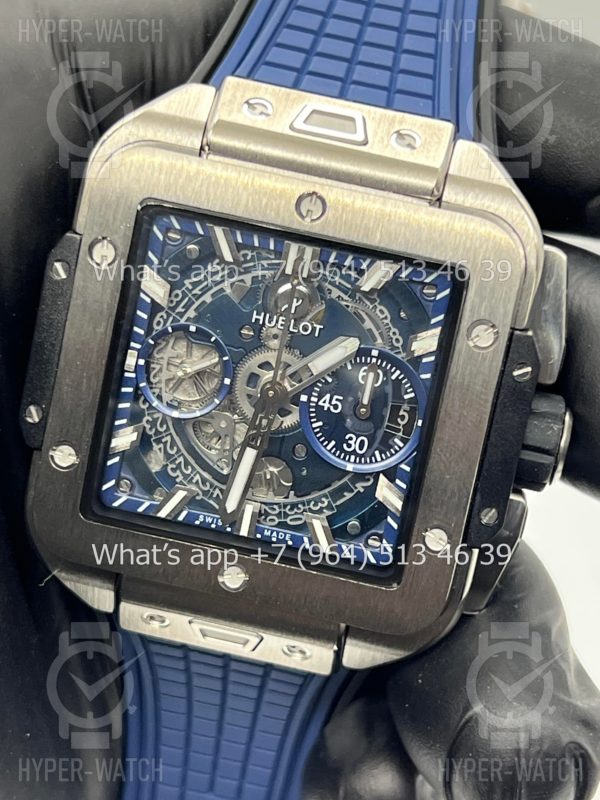 Фото 7 - Hublot Square Bang Unico 42mm 821.NX.5170.RX