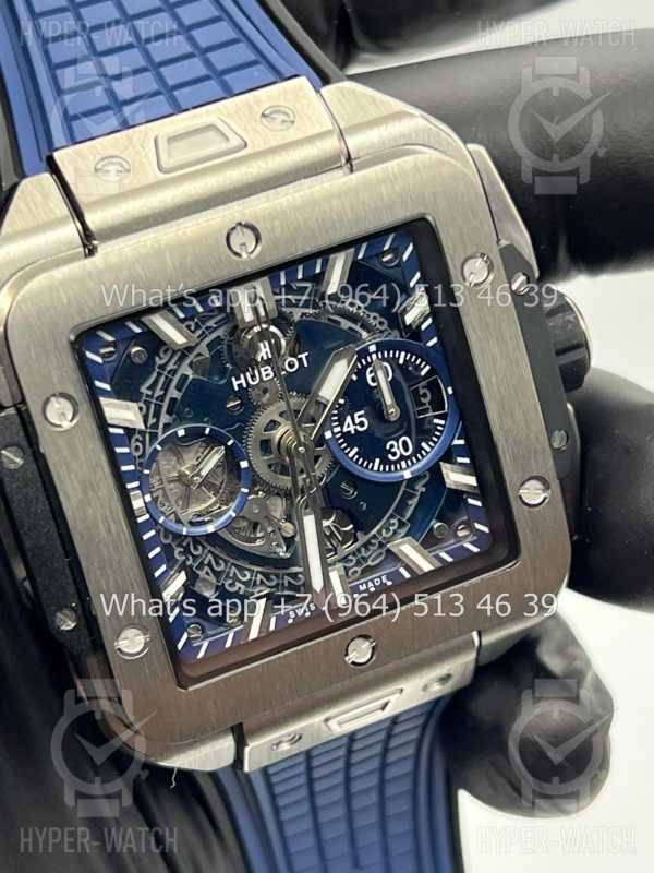 Фото 10 - Hublot Square Bang Unico 42mm 821.NX.5170.RX