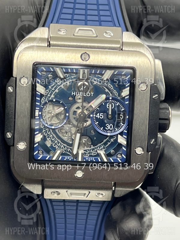 Фото 11 - Hublot Square Bang Unico 42mm 821.NX.5170.RX