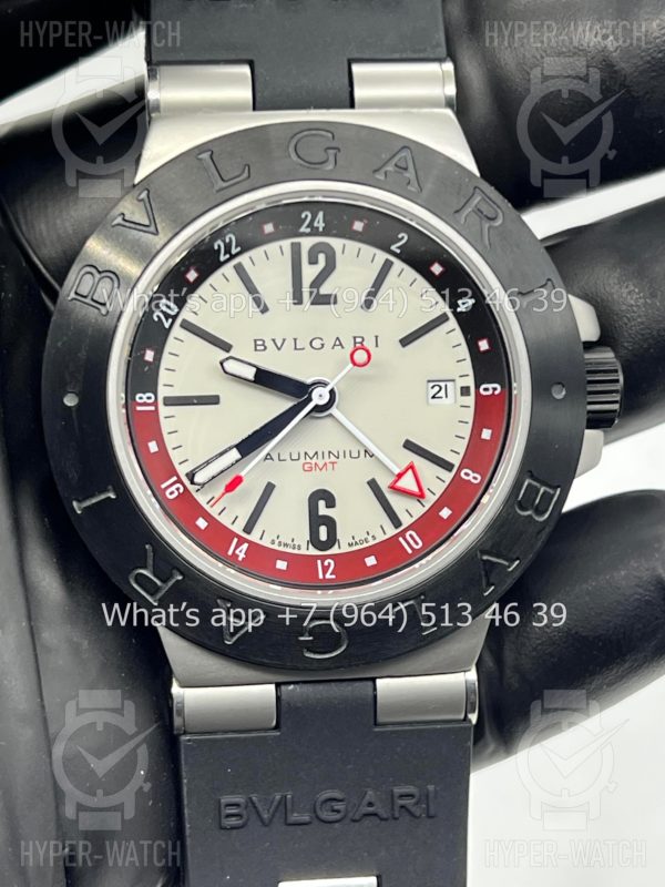 Фото 2 - Bvlgari Diagono Aluminium GMT 40mm Art 8245