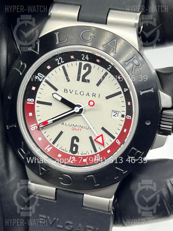 Фото 4 - Bvlgari Diagono Aluminium GMT 40mm Art 8245