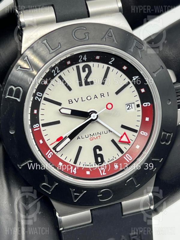 Фото 6 - Bvlgari Diagono Aluminium GMT 40mm Art 8245