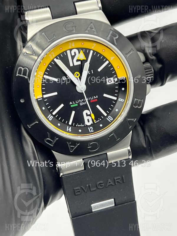 Фото 2 - Bvlgari Diagono Aluminium GMT 40mm Art 8246