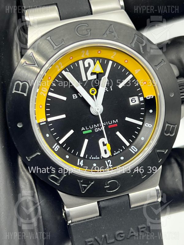 Фото 3 - Bvlgari Diagono Aluminium GMT 40mm Art 8246