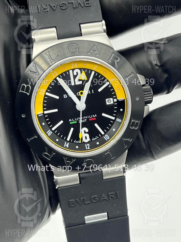 Фото 5 - Bvlgari Diagono Aluminium GMT 40mm Art 8246