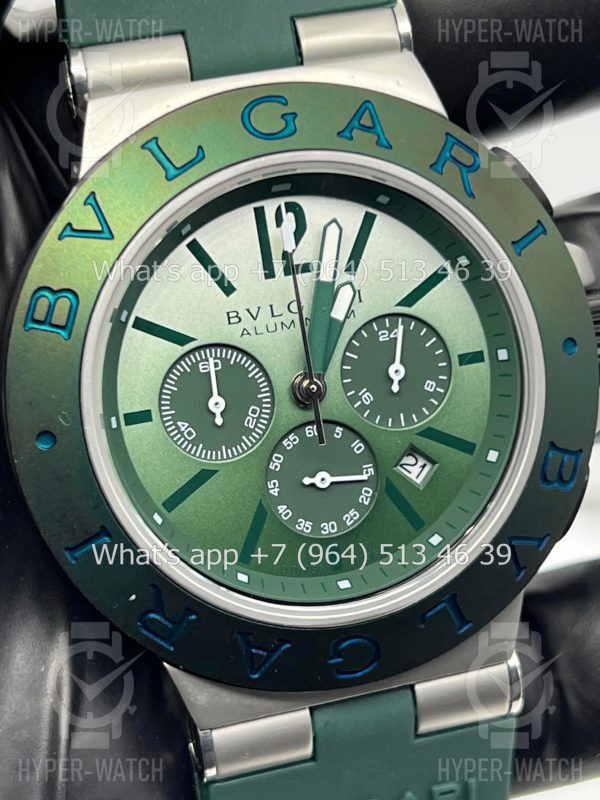 Фото 3 - Bvlgari Diagono Aluminium 40mm Art 8243