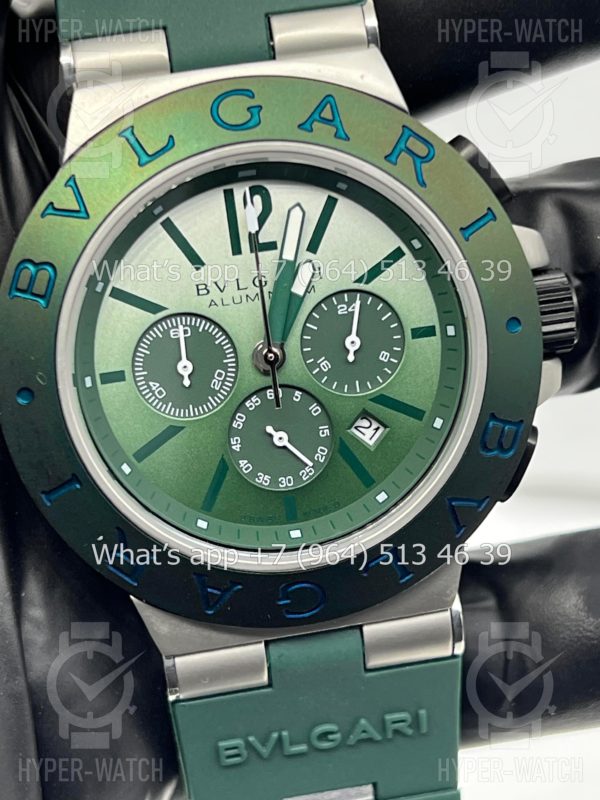 Фото 9 - Bvlgari Diagono Aluminium 40mm Art 8243