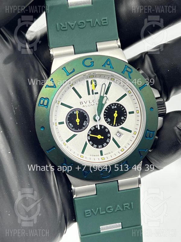 Фото 6 - Bvlgari Diagono Aluminium 40mm Art 8244