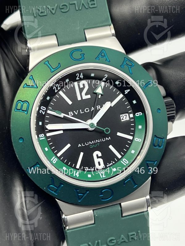 Фото 2 - Bvlgari Diagono Aluminium GMT 40mm Art 8249