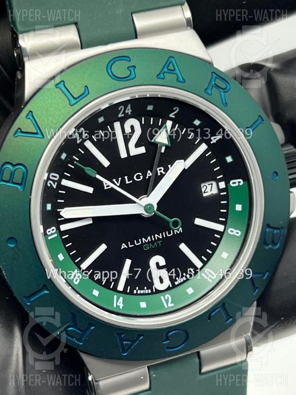 Фото 3 - Bvlgari Diagono Aluminium GMT 40mm Art 8249