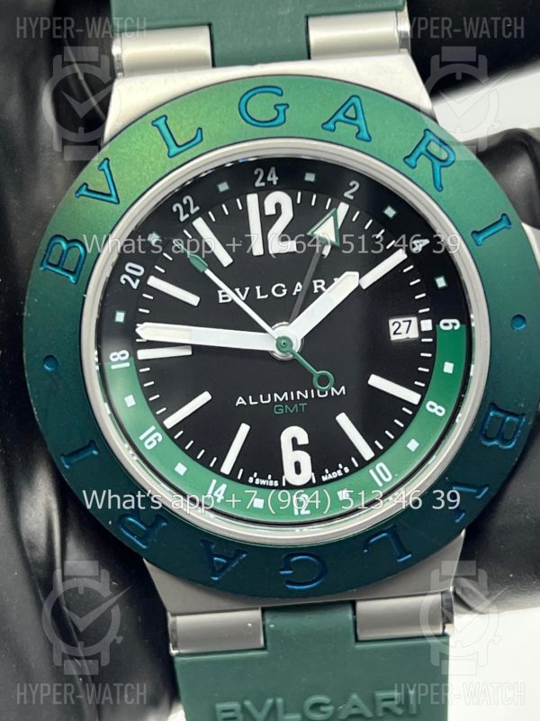 Фото 4 - Bvlgari Diagono Aluminium GMT 40mm Art 8249