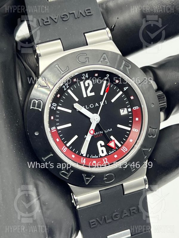 Фото 2 - Bvlgari Diagono Aluminium GMT 40mm Art 8250