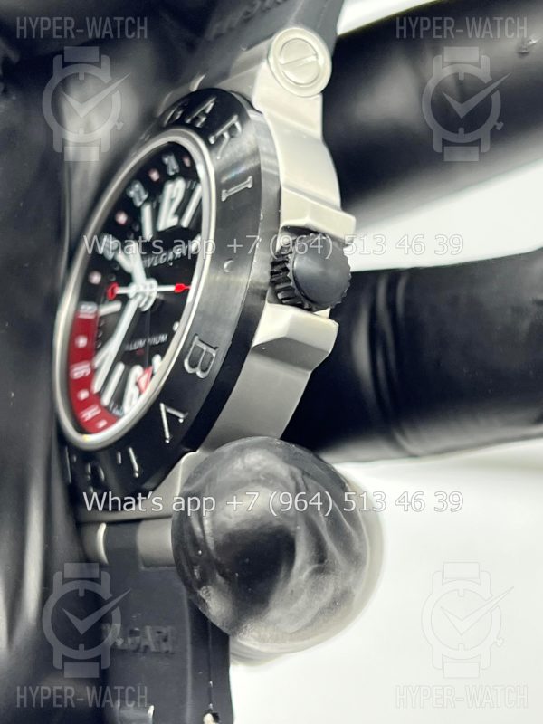 Фото 9 - Bvlgari Diagono Aluminium GMT 40mm Art 8250