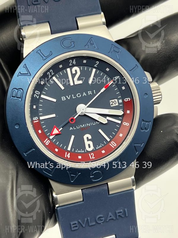 Фото 2 - Bvlgari Diagono Aluminium GMT 40mm Art 8251