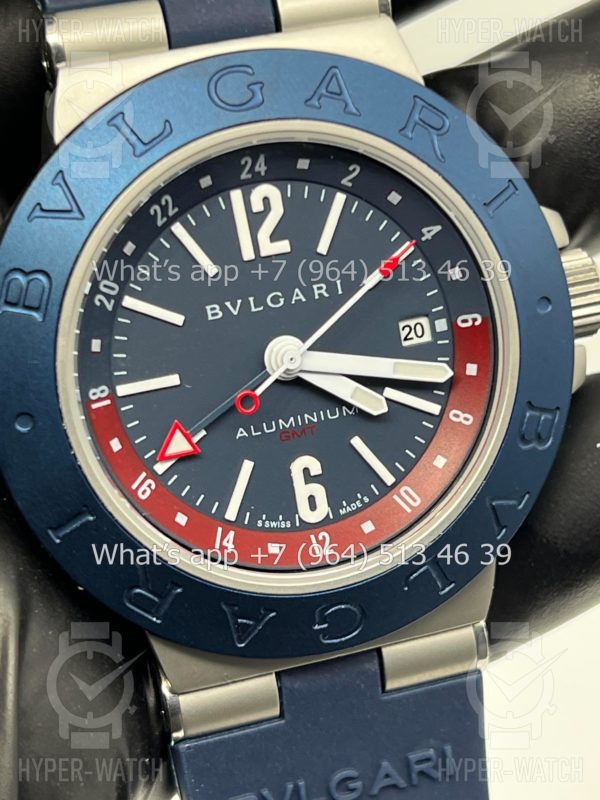 Фото 3 - Bvlgari Diagono Aluminium GMT 40mm Art 8251