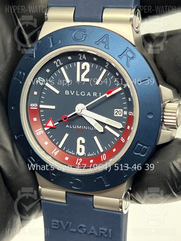 Фото 5 - Bvlgari Diagono Aluminium GMT 40mm Art 8251