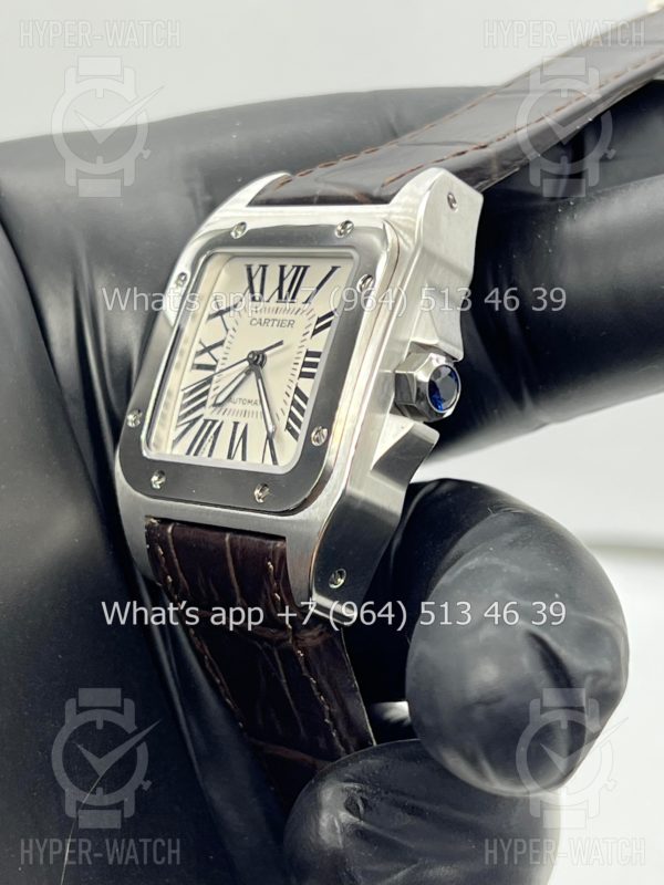 Фото 4 - Cartier Santos 100 W20107X7 Steel