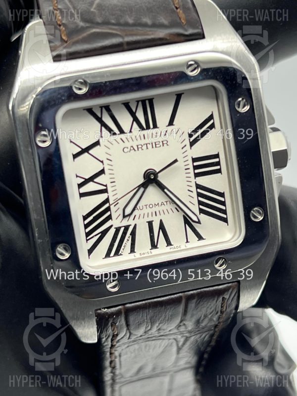 Фото 7 - Cartier Santos 100 W20107X7 Steel