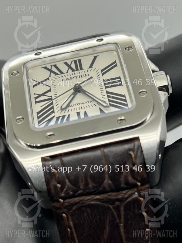 Фото 8 - Cartier Santos 100 W20107X7 Steel