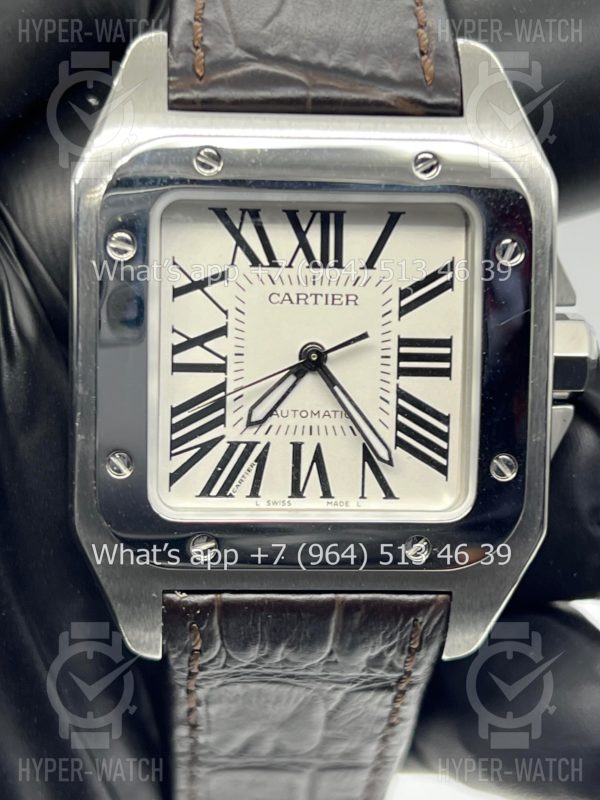 Фото 10 - Cartier Santos 100 W20107X7 Steel