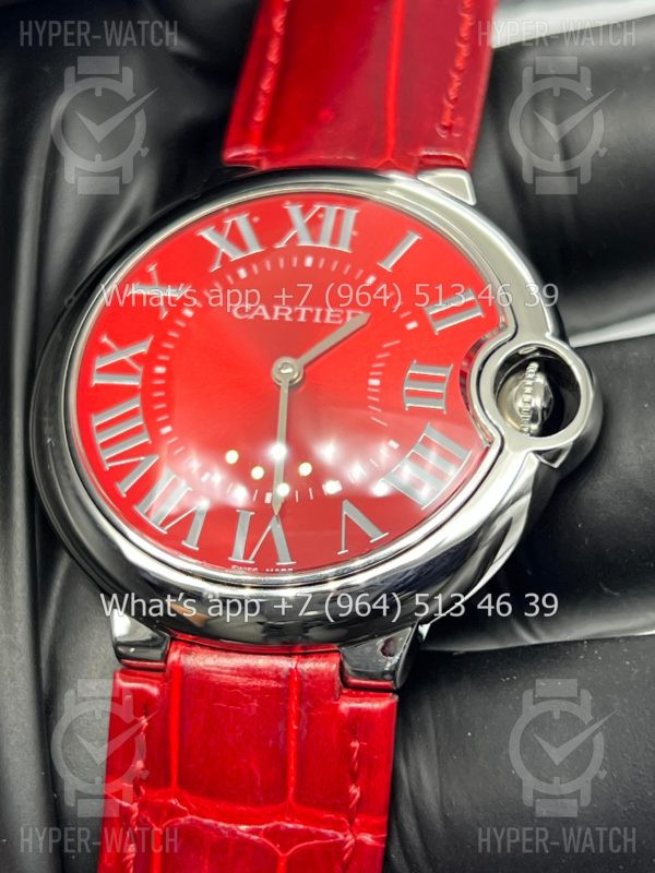 Фото 4 - Cartier Ballon Bleu de Cartier 36mm Red