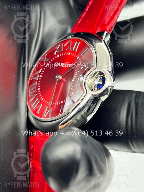 Фото 5 - Cartier Ballon Bleu de Cartier 36mm Red