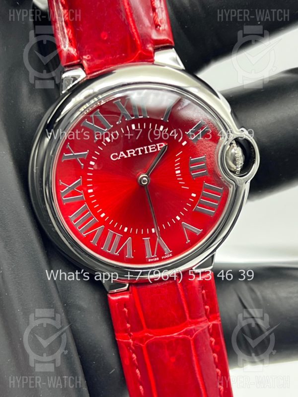 Фото 7 - Cartier Ballon Bleu de Cartier 36mm Red