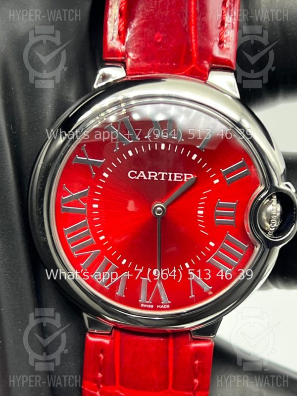 Фото 8 - Cartier Ballon Bleu de Cartier 36mm Red