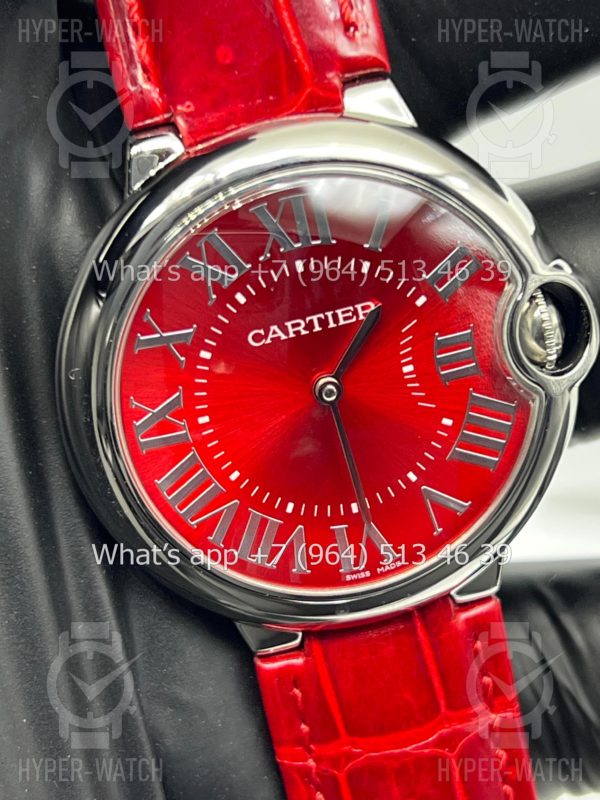 Фото 11 - Cartier Ballon Bleu de Cartier 36mm Red