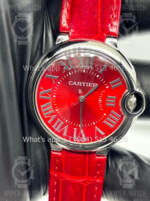 Фото 14 - Cartier Ballon Bleu de Cartier 36mm Red