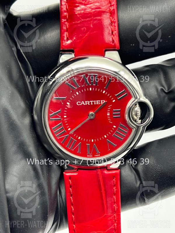 Фото 3 - Cartier Ballon Bleu de Cartier 33mm Red