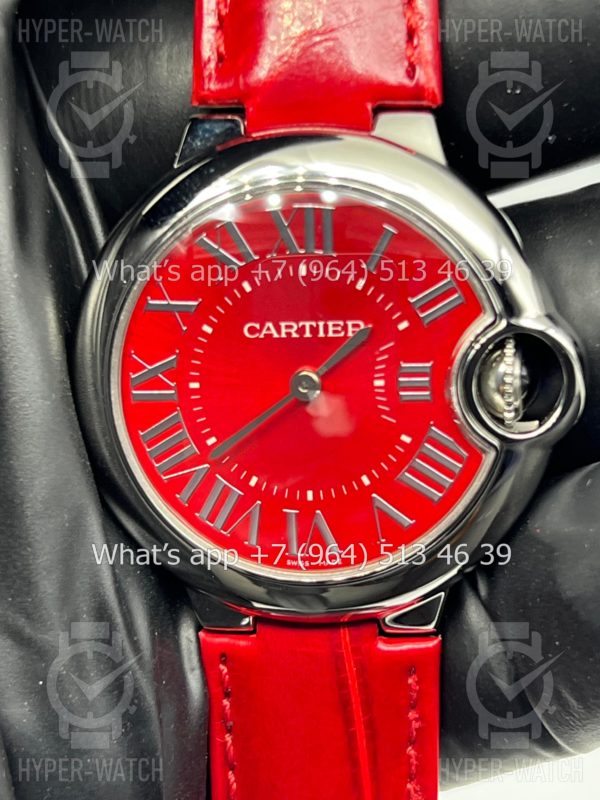 Фото 5 - Cartier Ballon Bleu de Cartier 33mm Red