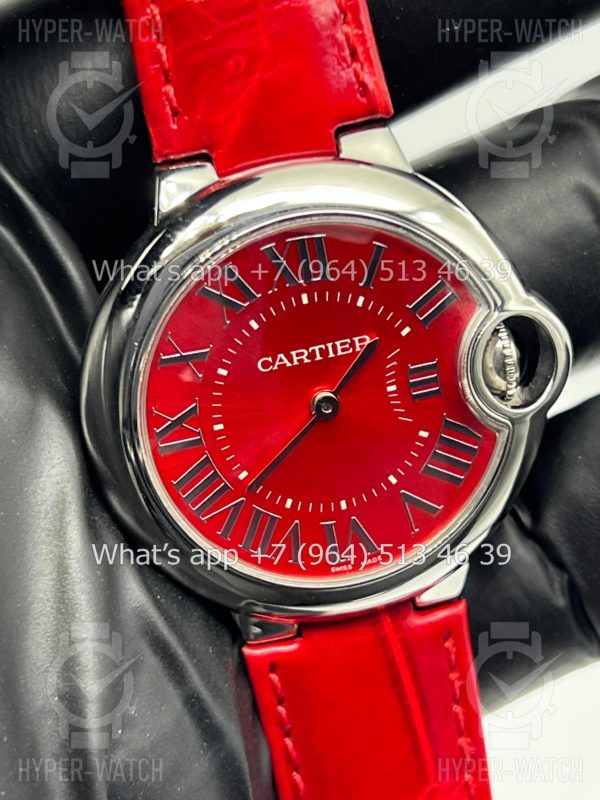 Фото 8 - Cartier Ballon Bleu de Cartier 33mm Red