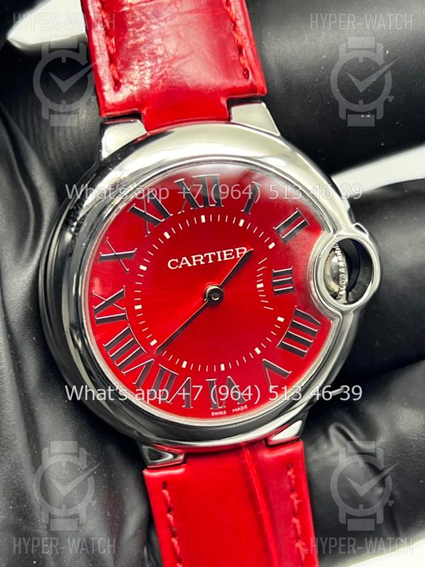 Фото 11 - Cartier Ballon Bleu de Cartier 33mm Red