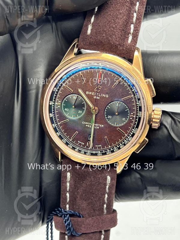 Фото 8 - Breitling Premier B01 42mm Bentley RB01181A1Q1X1