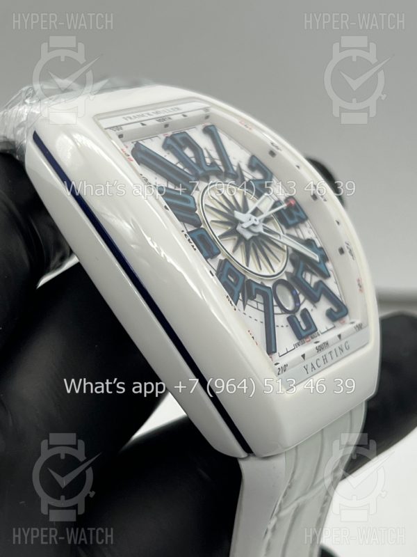 Фото 11 - Franck Muller Vanguard Yachting V 45 SC DT White