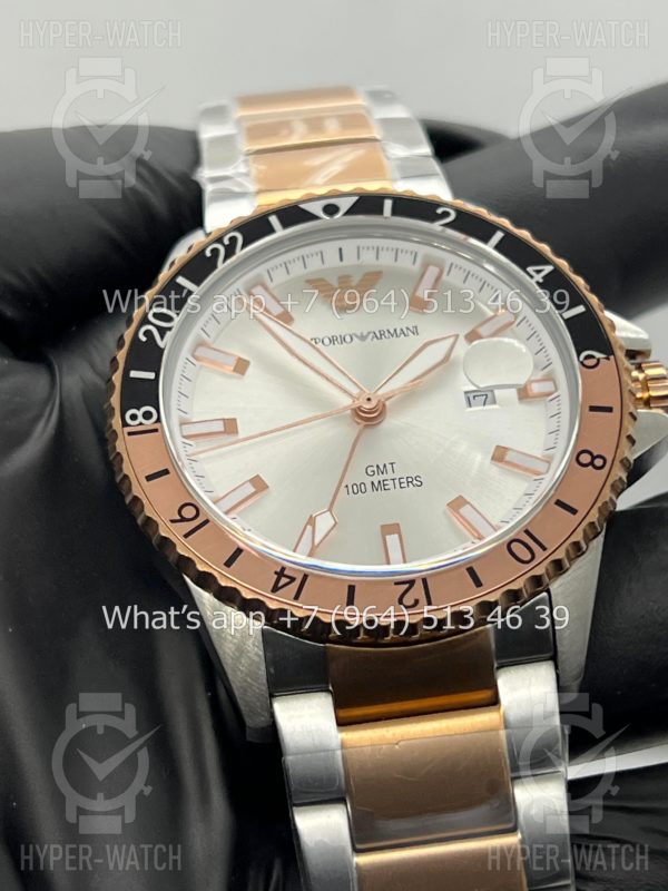 Фото 5 - Emporio Armani GMT 42mm AR11591 Art 8365