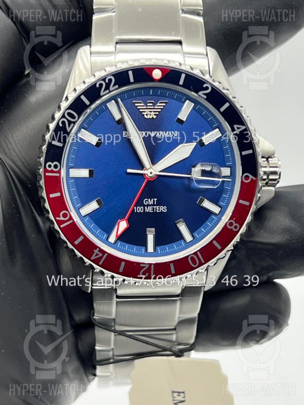 Фото 4 - Emporio Armani GMT 42mm AR11590 Art 8366