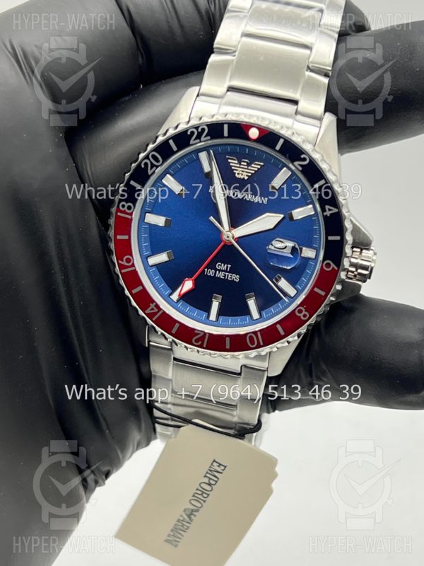 Фото 6 - Emporio Armani GMT 42mm AR11590 Art 8366